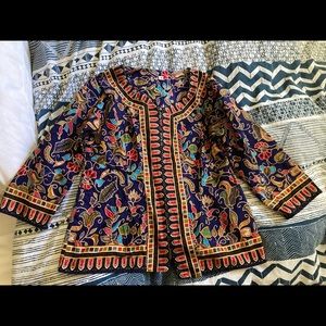 Patterned Shirt and Dress combo